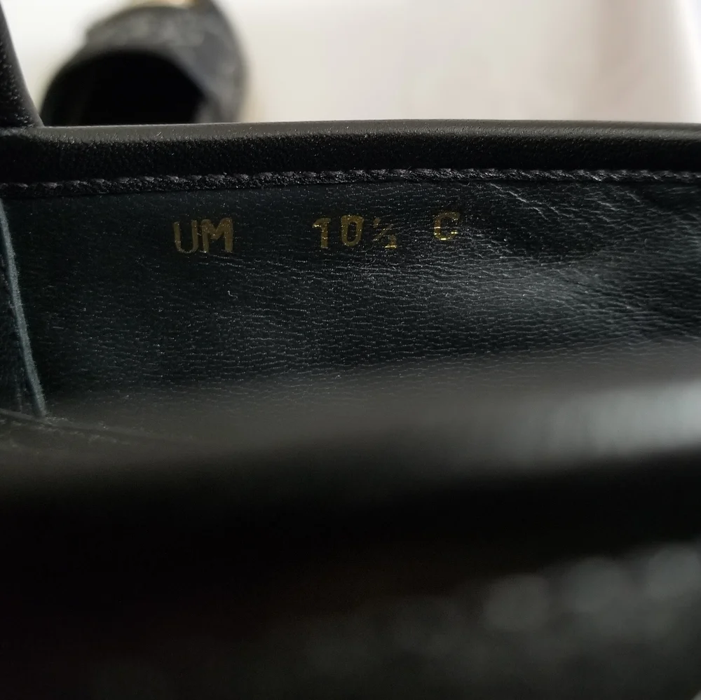 Salvatore Ferragamo Logo Embroidered Leather Platform Espadrilles Size 1… - Picture 6 of 6